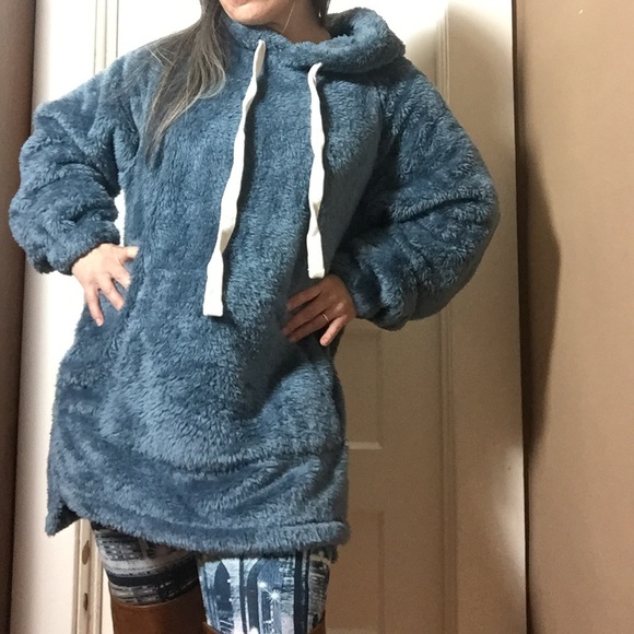Blue Teddy Tunic - Picture 2 of 6